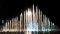 The music fountain square is in Dalian