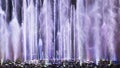 The music fountain square is in Dalian