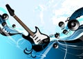 Music Guitar Abstract Royalty Free Stock Photo