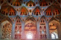 Music Hall in Ali Qapu palace of Isfahan 17th century.