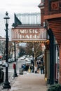 The Music Hall in Tarrytown, New York Royalty Free Stock Photo