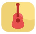 Music hobbie, icon Royalty Free Stock Photo