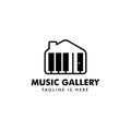 Music home logo design