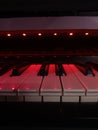Music keys keyboard buttons Royalty Free Stock Photo