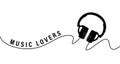 Music lovers background