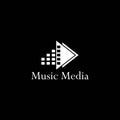 Music media logo template