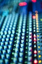 Music Mixer Mastering Sound Royalty Free Stock Photo