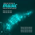 Music, musical background use vector illustration Royalty Free Stock Photo