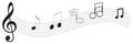 Music note Royalty Free Stock Photo