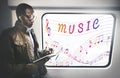 Music Note Art of Sound Instrumental Concept Royalty Free Stock Photo