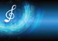 Music note background design Royalty Free Stock Photo
