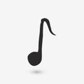 Music note icon Royalty Free Stock Photo
