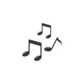 Music note icon Royalty Free Stock Photo