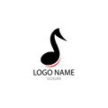 music note icon vector illustration design Royalty Free Stock Photo