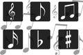 Music notes Royalty Free Stock Photo