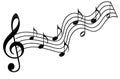 Music notes