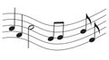 Music notes