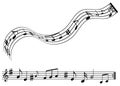 Music notes