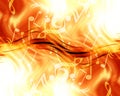 Music notes Royalty Free Stock Photo