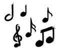 Music notes