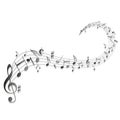 Music Notes Clef