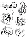 Music notes