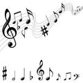 Music notes Royalty Free Stock Photo