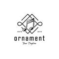 Music Ornament Logo Design Template