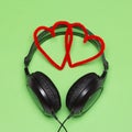 Music for people in love concept Royalty Free Stock Photo