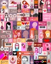 Music People vector collage