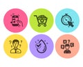 Music phone, Water drop and Support consultant icons set. Timer, Add products and Quiz test signs. Vector