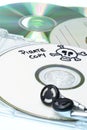 Music piracy Royalty Free Stock Photo
