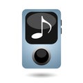 Music player Royalty Free Stock Photo