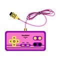 Music Player as Bright Item from Nineties Vector Illustration