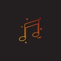 music player media icon Royalty Free Stock Photo