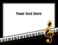 Music Poster, Grand Piano