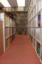 11 feb 2006 Music record shop interior with racks full of vintage vinyl records