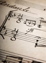 Music Sheet Royalty Free Stock Photo