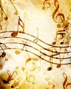 Music sheet Royalty Free Stock Photo