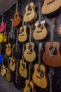 Music Shop Guitars Dozens