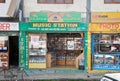 Music shop in Nepal