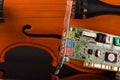 Music soundcard Royalty Free Stock Photo