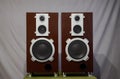 Music speakers, vintage speakers.