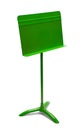 Music Stand Green Royalty Free Stock Photo