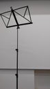 Music stand Royalty Free Stock Photo