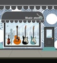 Music store.