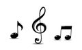 Music symbols Royalty Free Stock Photo