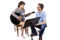 Music Teacher and Student Royalty Free Stock Photo