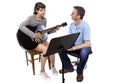 Music Teacher and Student Royalty Free Stock Photo