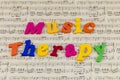 Music therapy group happy musical sound leisure musician rhythm Royalty Free Stock Photo